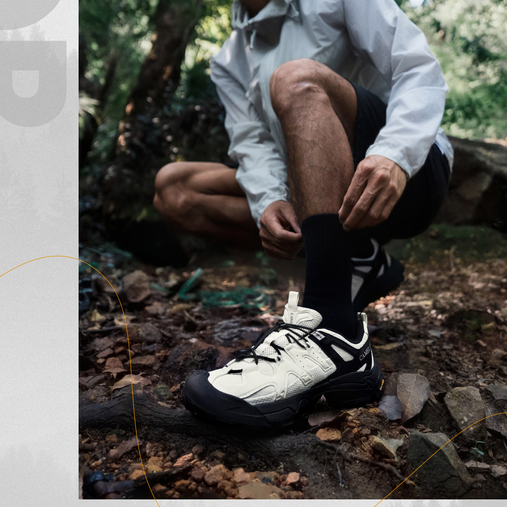 Мода повседневная обувь 【云山二代】骆驼登山鞋男秋季新款户外徒步鞋透气舒适运动鞋女 Camel