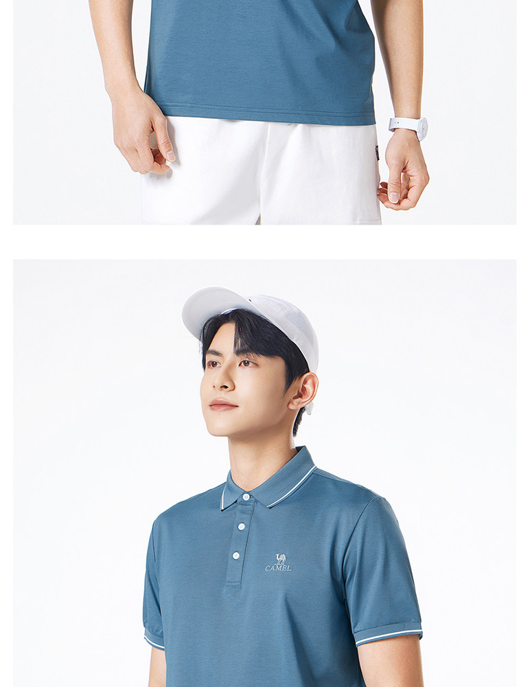 Шелковая летняя футболка polo 