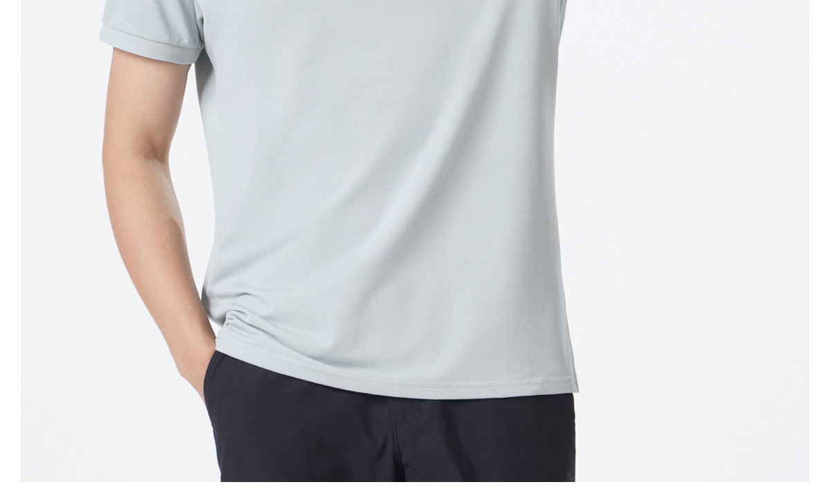 Дышащая модная универсальная футболка polo 