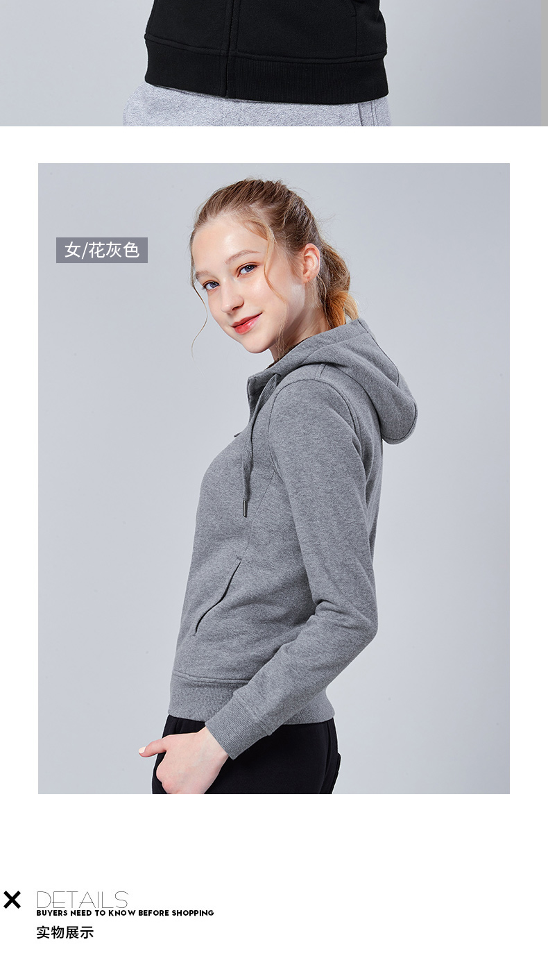 骆驼 情侣款 加绒时尚连帽卫衣 图10