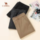 Camel Men's Casual Pants Men's 2024 Spring and Summer Khaki Pants Loose Straight Versatile Business Suit Pants