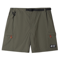 Panda Joint Camel Outdoor Mens Casual Shorts 2024 Spring and Summer Sports Loose Breathable Versatile Pants