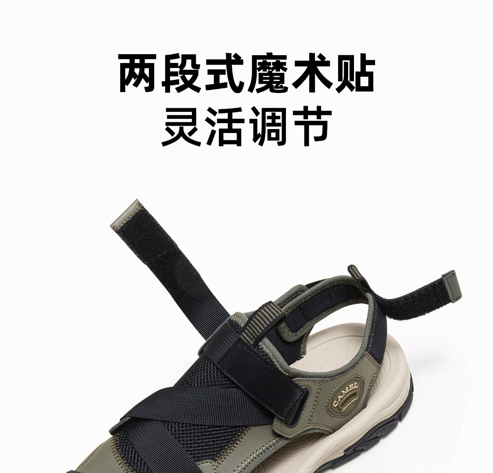 Летняя дышащая мягкая пуля с амортизацией, мужские дорожные спортивные сандалии для отдыха 