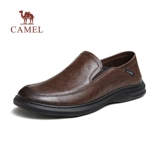 Летняя обувь, комфортные износостойкие нескользящие туфли для отдыха для кожаной обуви, из натуральной кожи, мягкая подошва