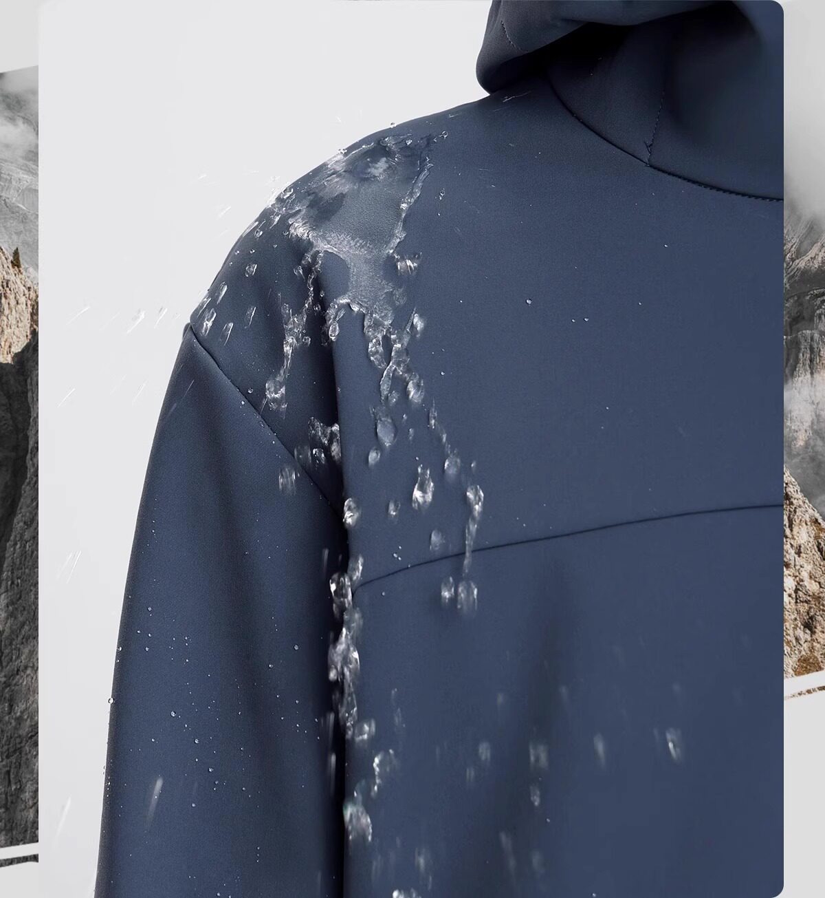 Кофта из флиса 骆驼户外冲锋软壳衣男外套2025年春秋新款防风防泼水运动服夹克女 Camel