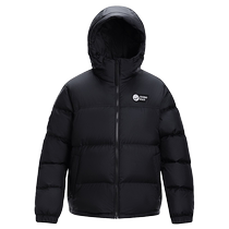 Panda Outdoor Down Jacket for Men and Women 2024 Winter New Couple Style Hooded Bread Jacket Thickened Warm Jacket