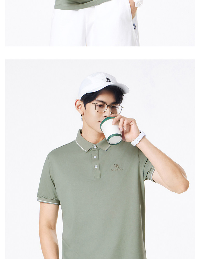 Шелковая летняя футболка polo 