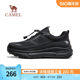 ເກີບຜ້າໃບ Camel ສໍາລັບຜູ້ຊາຍ 2024 summer breathable mesh shoes cushioning soft sole dad shoes casual outdoor running shoes for men