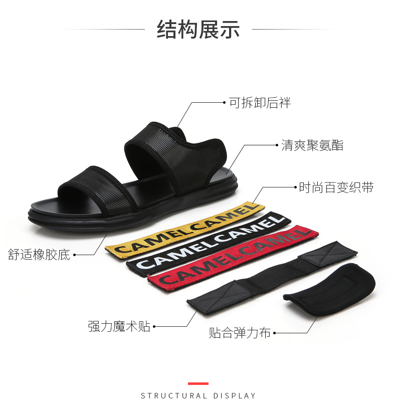 Giày nam đế xuồng 2018 hè mới giản dị đôi giày đế bệt đế xuồng đế bệt sandal nam đẹp