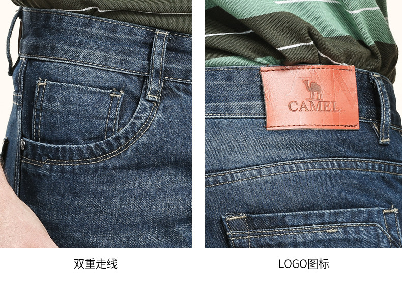 Jeans pour jeunesse coupe droite CAMEL pour automne - Ref 1479951 Image 9