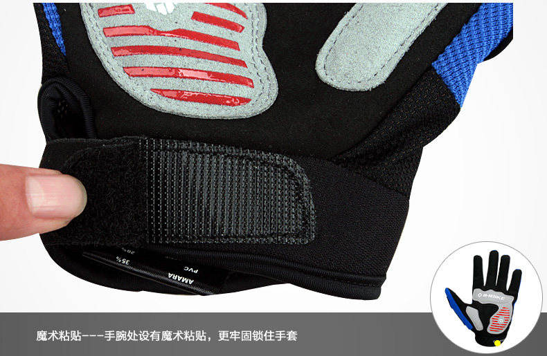 Gants pour vélo homme INBIKE - Ref 2242765 Image 128