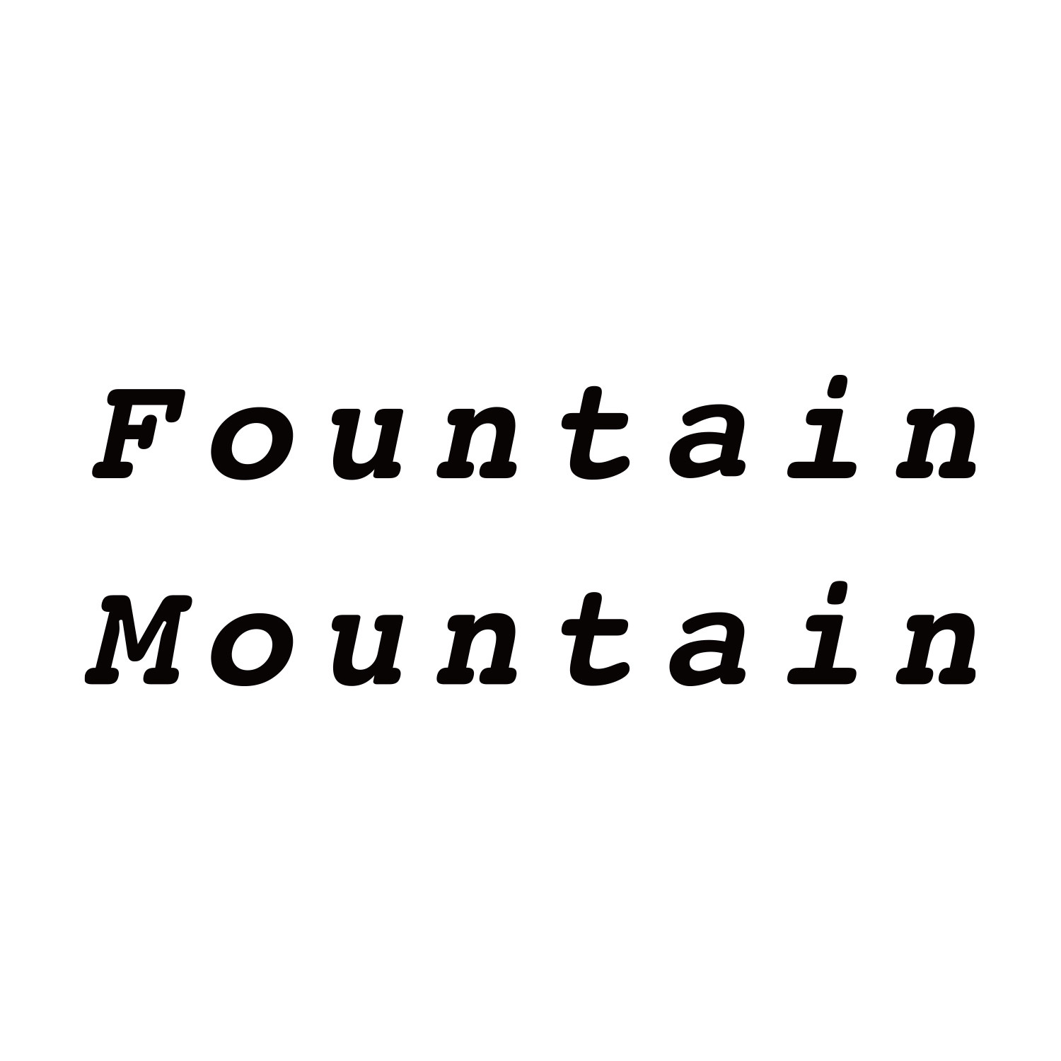 FountainMountain