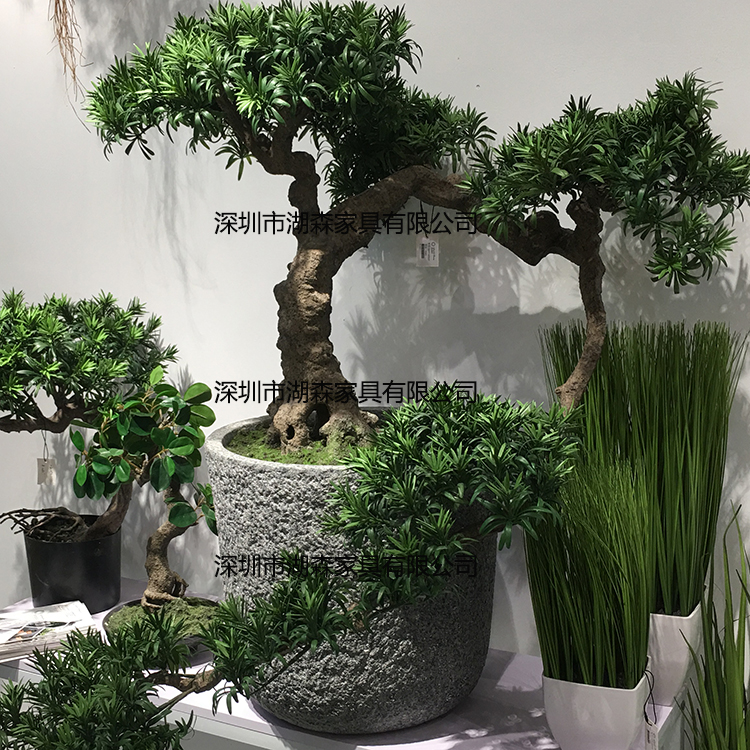 Eurostyle Fields Garden Glass Fiber Floor Large Flower Pot Hotel Room for old combined florin pendulum Mall Dry Vases