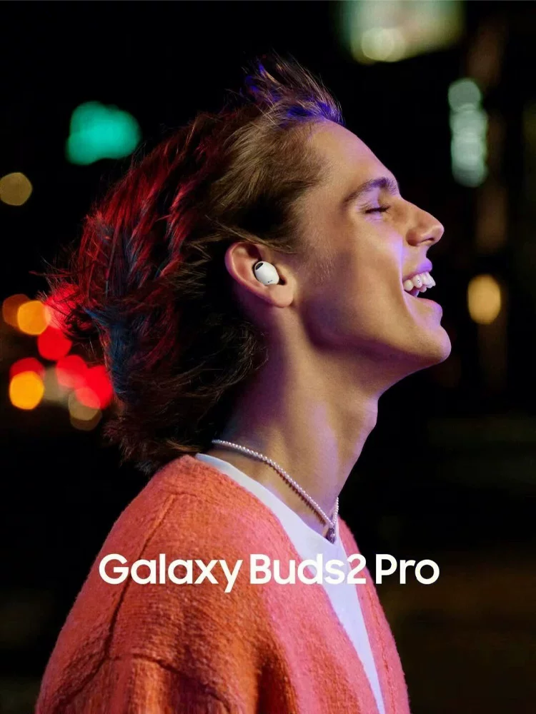 Наушники Samsung Buds2 Pro с корпусом зарядки Bud2Pro, коробка для наушников, запасной левый динамик