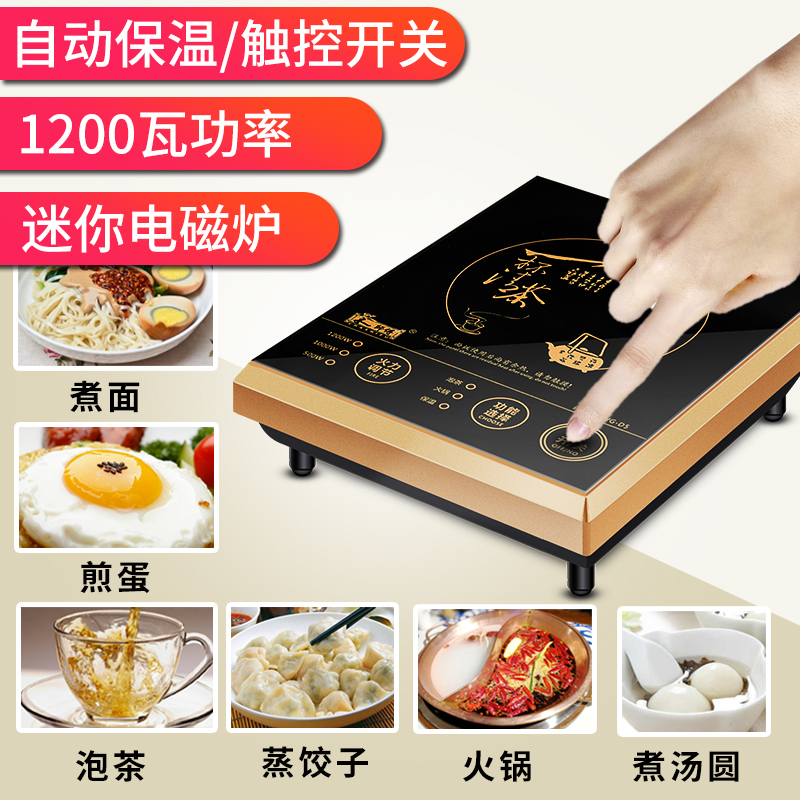 Mini small induction cooker home student dormitory low-power single-person tea-making hot pot portable battery furnace energy saving