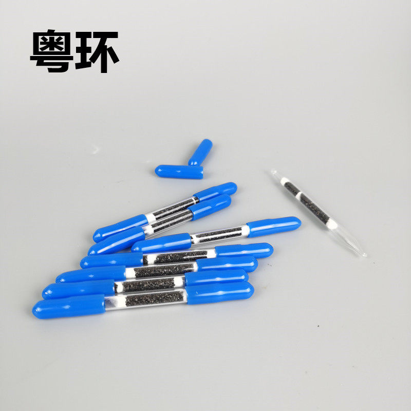 6*80 120 150mm CS2 solvent desorption type thermal desorption activated carbon sampling tube benzene adsorption tube