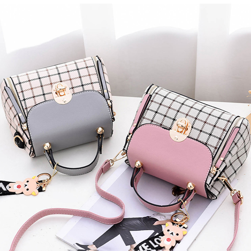 (send pendant) temperament bag women's 2022 new trendy Korean version of the small square bag shoulder messenger bag all-match handbag