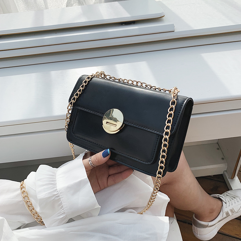 (Send pendant) Bag female 2022 new trendy Korean version student small square bag one-shoulder Messenger bag all-match handbag