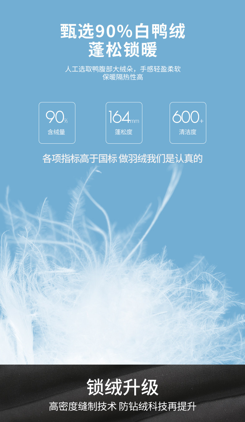 ELLE Kids 2020秋冬新款 儿童轻薄羽绒服外套 图2