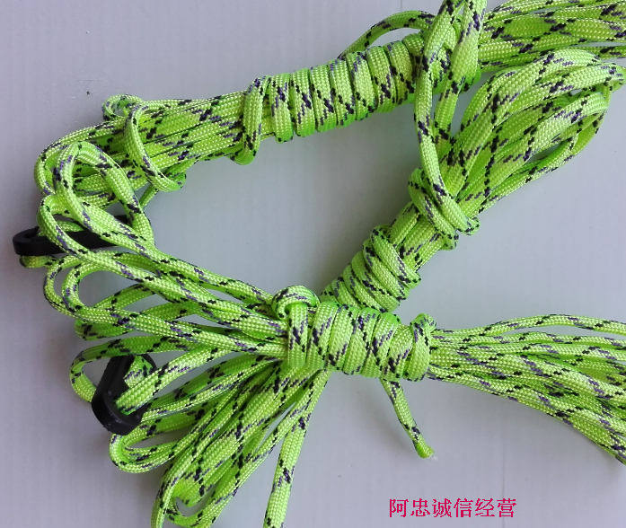 Lều ngoài trời gió dây tán gió dây vẽ dây lều phụ kiện với khóa điều chỉnh khóa dài 3 mét lều cho bé gái