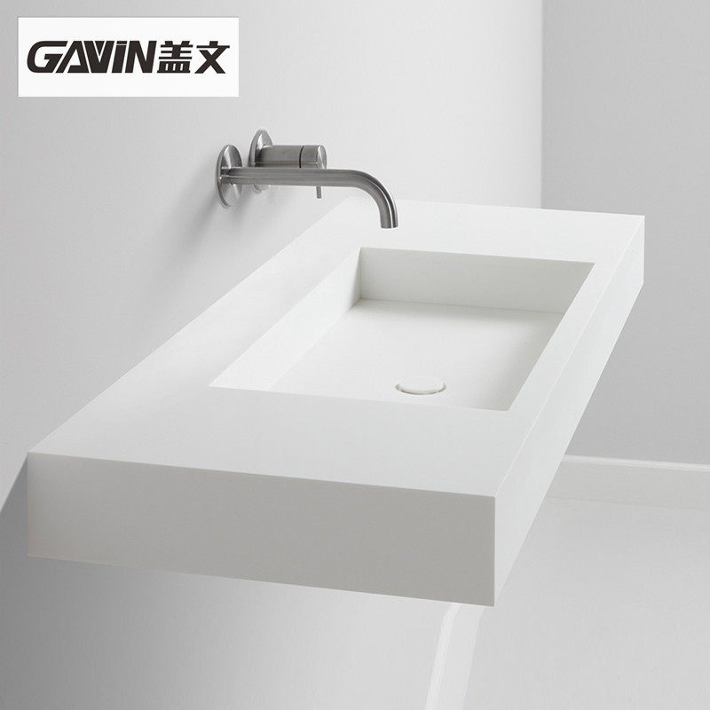 Integrated artificial stone pelvic floor basin double trough washbasin double tap washbasin washbasin washbasin washing table bath cabinet bath cabinet custom-made