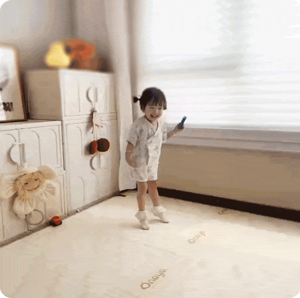 Развивающий коврик для ползания 丸丫宝宝爬行垫加厚家用婴儿童折叠爬爬垫无甲醛无味防摔客厅地垫