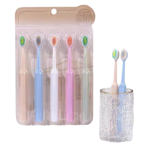 fl罗马柱5支装巨无霸牙刷大头软毛加长宽头深层清洁高颜值家