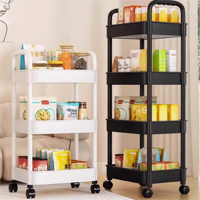 可移动小推车置物架3层