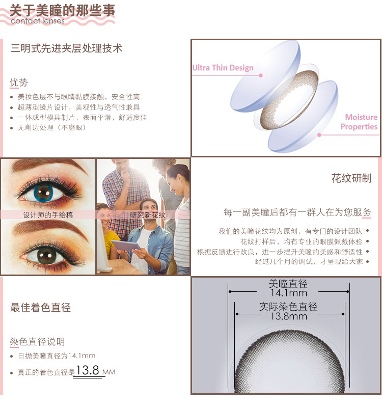 Ngày Blackrose ném 10 đường kính nhỏ không ion 13,8 hỗn hợp màu xám vô hình - Kính đeo mắt kính kính mắt điện biên phủ