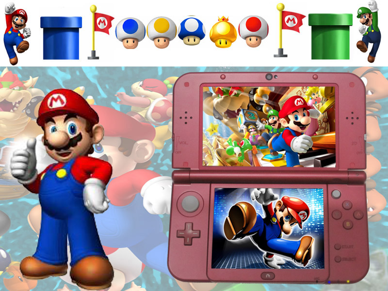 Bản gốc hoàn toàn mới NEW3DSLL phiên bản giới hạn Bảng điều khiển trò chơi 3DS mới A9LH hệ thống thẻ miễn phí MỚI 3DSLL cầm tay - Bảng điều khiển trò chơi di động máy chơi điện tử cầm tay