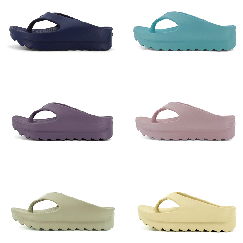 Exported to Japan Hot Item ! 2026 New Color Shock-Absorbing Comfortable Height-Increasing Thick-Soled Platform Flip-Flops for Summer, Unisex Couple Style