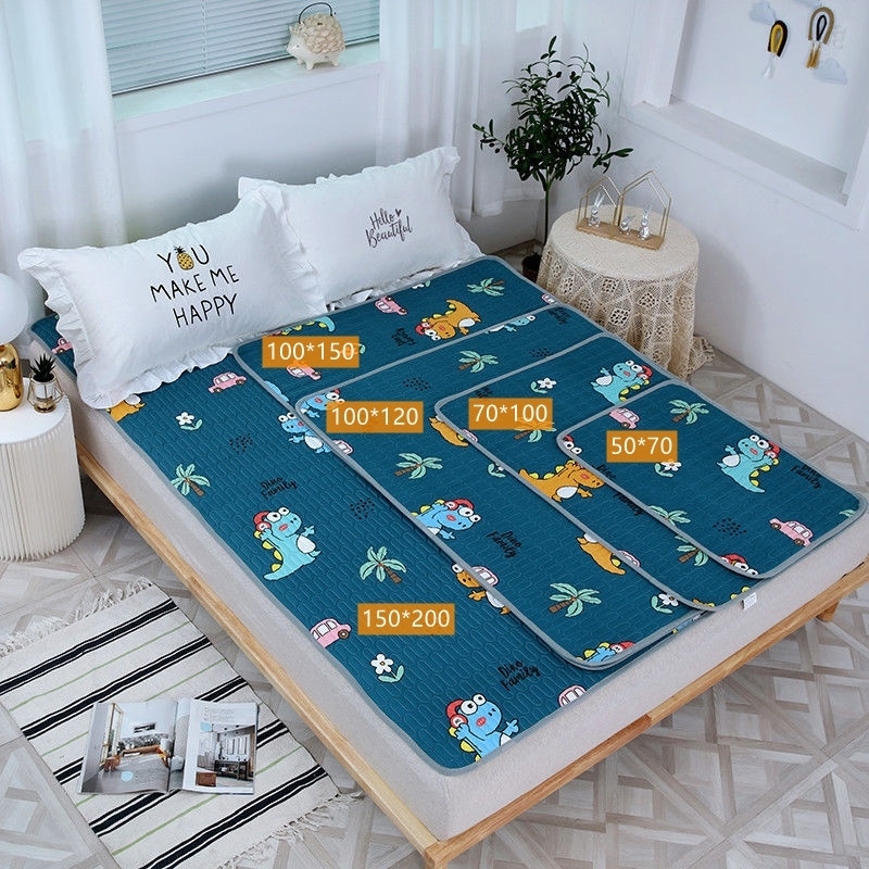 Urine-proof cushion winter suede baby children baby pure cotton waterproof winter special washable super large number of breathable urine cushion new