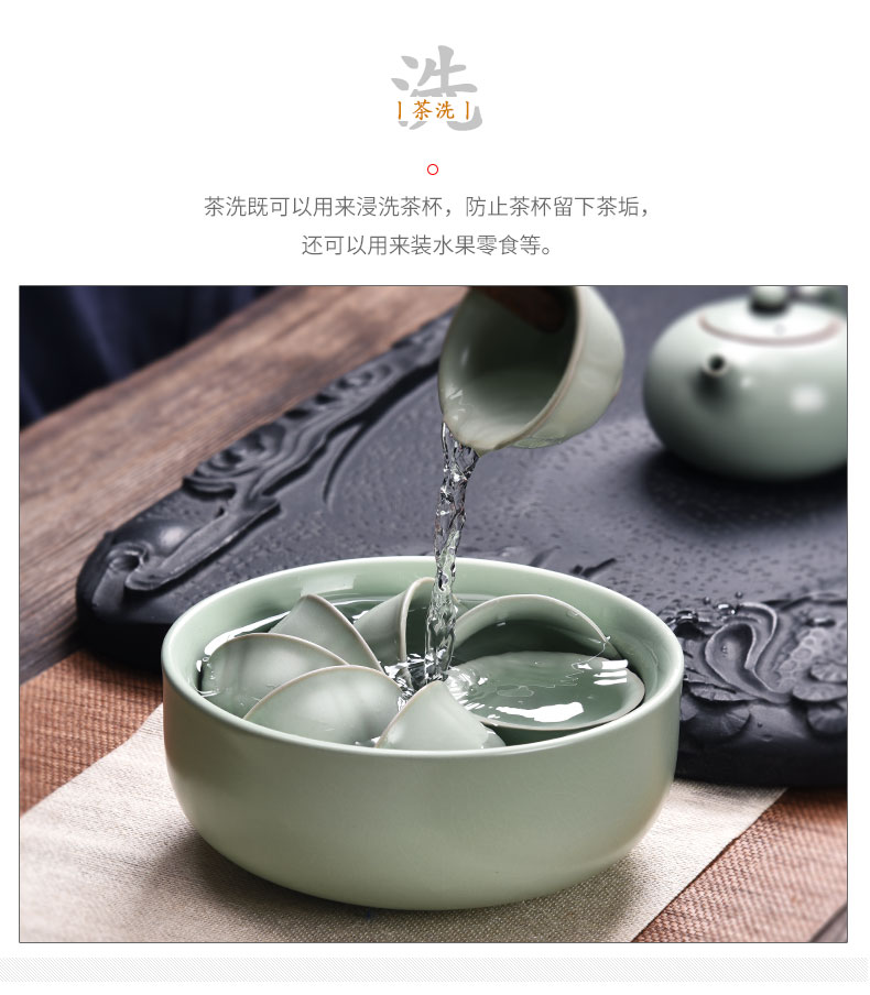 HaoFeng household your up kung fu tea set teapot teacup ceramic tureen caddy fixings tea accessories