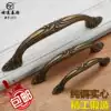 Shi Liantai good pure copper handle European retro gold overall cabinet door drawer handle All copper wardrobe door handle brass
