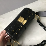 Сумка через плечо, подушка, сумка на одно плечо, из натуральной кожи