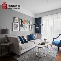 Postmodern cloth art Labru buckle sofa combined willpower light lavish fashion small family style style furniture custom-made