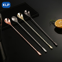 KLP KLP KLP - Japonais haute - qualité en acier inoxydable bar bar cuillère vin long - cocktail manipulé remuer