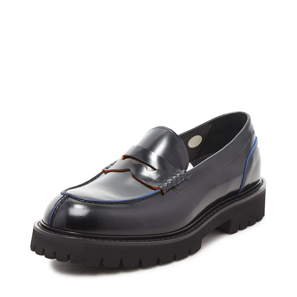 PS BY PAUL SMITH Черные кожаные классические модные лоферы