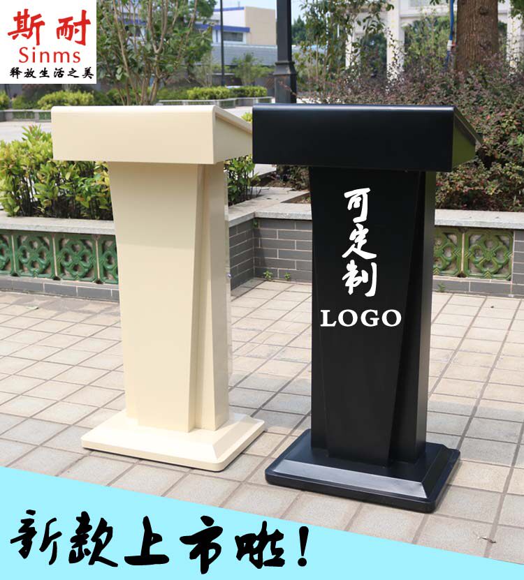 New Outdoor Property Reception Desk Welcome Desk Dining Room Lecture Desk Hotel Speech Desk Consultation Desk
