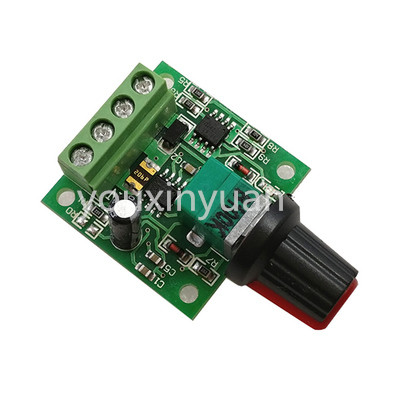 PWM DC motor speed regulator 1 8V 3V 5V 6V 12V2A throttle switch 1803BK motor control