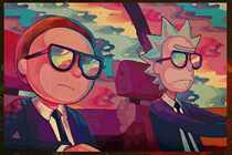 New punch diamond RickandMorty poster Rick and Morty surrounding beauty man wallpaper wall stickers decorative paintings photos