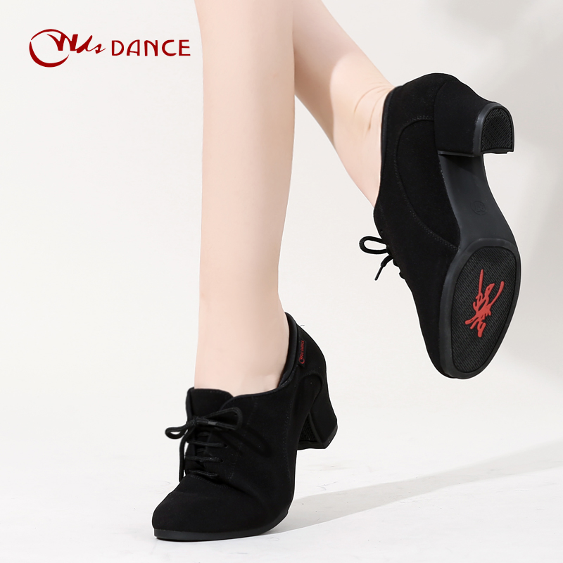 Latin Dance Shoes Adult Lady Professional Dance Shoes Square Dancing Shoes Softbottom Ballroom Morden Teacher Shoes Body Shoes