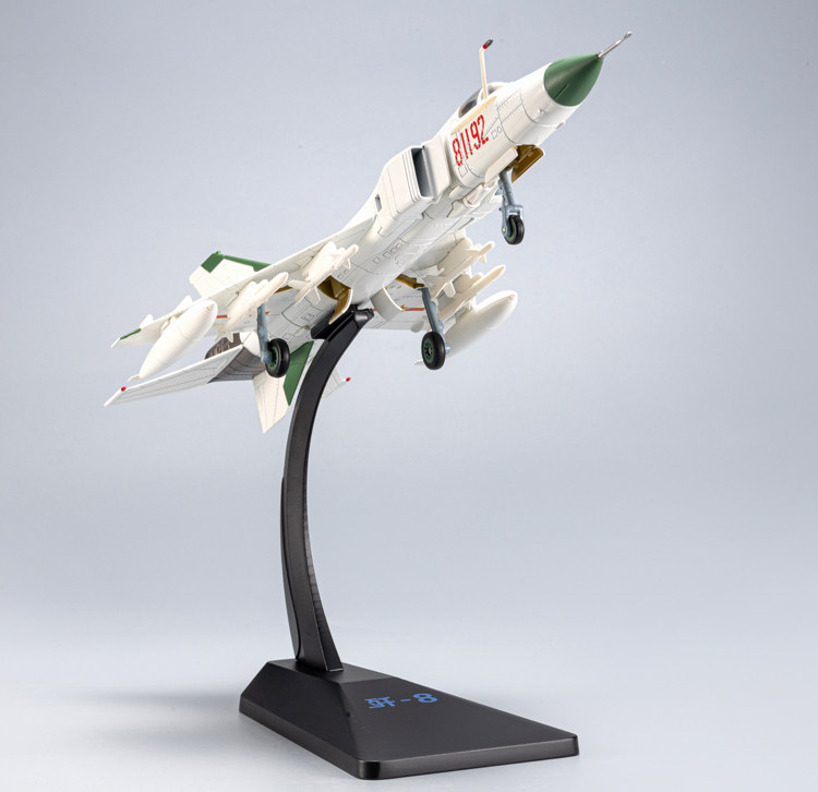 1:72歼8B 1:100歼8合金模型，81192中国歼8南海合金模型：致敬英雄