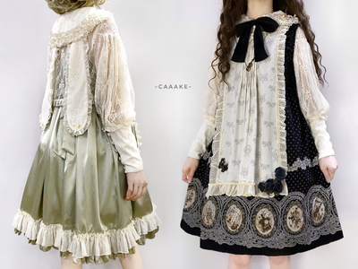 taobao agent Lace shirt, Lolita style, long sleeve, with short sleeve