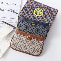 New Small CrowdTB Carpack Old Flowers Large Capacity Coins Zero Wallet Tiger Year Position Card Clips Mini Genuine Leather Wallet