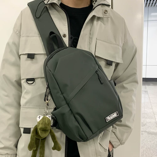 Мужская нагрудная сумка, сумка на одно плечо, сумка через плечо для отдыха, небольшая сумка, ткань оксфорд