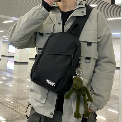 Мужская нагрудная сумка, сумка на одно плечо, сумка через плечо для отдыха, небольшая сумка, ткань оксфорд