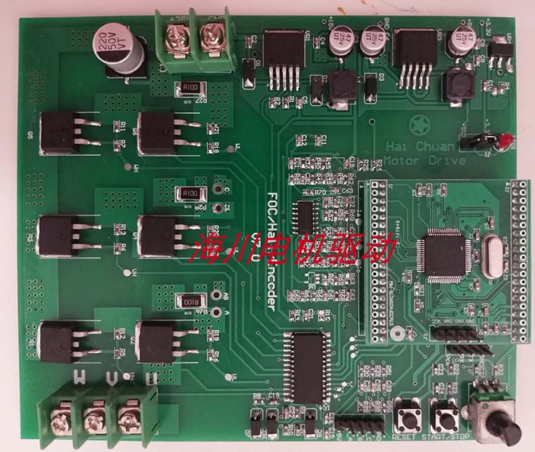 STM32F030 BLDC brushless PMSM open source FOC 5 4 sense vector no sense vector