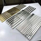 Длинная полоса -металлическая металлическая из нержавеющая сталь мозаичная плитка зеркальная барра
