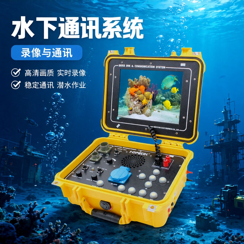 Underwater Video System Communication Device Engineering Diving Operation High-Definition Camera Underwater Photography Monitoring Video Recorder Underwater Video System Communication Device Engineering Diving Operation High-Definition Camera Underwater Photography Monitoring Video Recorder